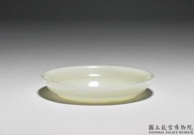 图片[2]-Jade dish, Qing dynasty (1644-1911)-China Archive